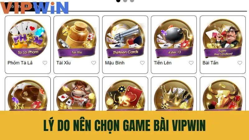 Tại sao bạn nên tham gia cá cược tại sảnh game bài VIPWIN? Tại sao bạn nên tham gia cá cược tại sảnh game bài VIPWIN?