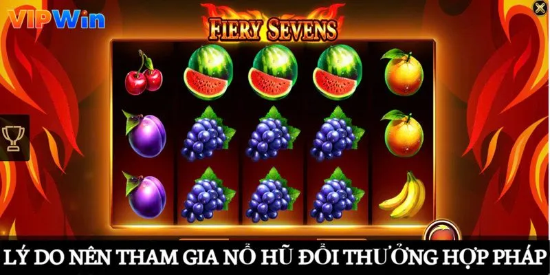 Nổ Hũ Hợp Pháp Vipwin - Sân Chơi Giải Trí Chất Lượng 6 Lý do nên tham gia nổ hũ hợp pháp đổi thưởng