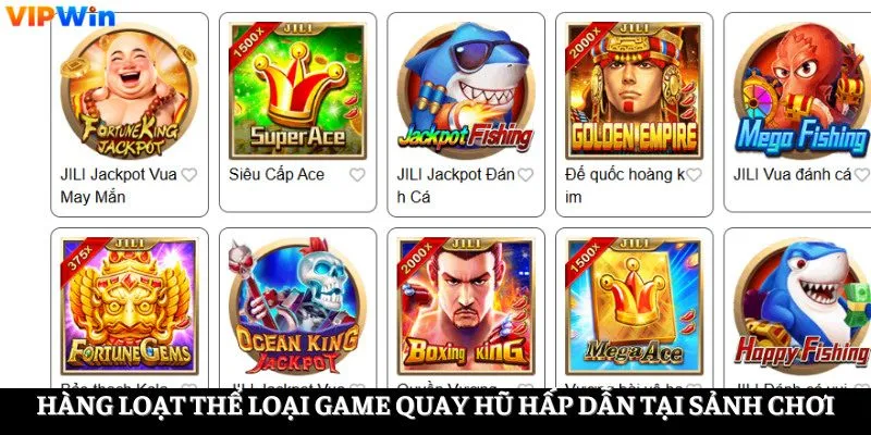 Hàng loạt thể loại game quay hũ hấp dẫn tại sảnh chơi Hàng loạt thể loại game quay hũ hấp dẫn tại sảnh chơi