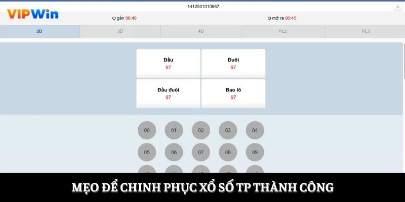 Mẹo để chinh phục xổ số Tp thành công Mẹo để chinh phục xổ số Tp thành công